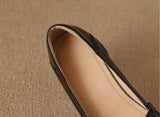 AIDASE  -  New Women Mary Jane Shoes Retro Round Toe Thick Platform Slip On Soft Leather Casual Loafers Comfort Flat Pumps aidase-shop