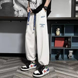 AIDASE  -  Summer Men's Basketball Casual Breathable Shorts High Street Trend Loose Fit Four-Way Stretch Sporty Straight Leg Trousers aidase-shop