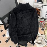 AIDASE  -  Men's Knitted Sweater Autumn Winter New Korean Style Loose Long Sleeve Turn-down Collar Solid Color Men Pullovers 21E7577 aidase-shop