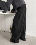 AIDASE  -  Men's Loose Wide Leg Jeans Autumn Spring American Retro Casual Straight Tube Long Pants Draping Feeling Deconstructed Style aidase-shop