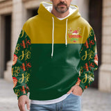 AIDASE  -  Fashion Christmas Print Hoodies Pullover For Men Long Sleeve Casual Warm Sweatshirts Large Sized Work Sport Wears Outdoor aidase-shop