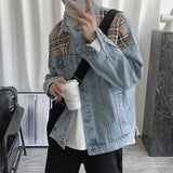 AIDASE  -  Stylish Casual Spring Autumn Denim Jacket for Men Trendy Versatile Korean Version Jacket Loose Fit Casual Wear aidase-shop