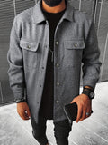 AIDASE  -  Loose Fit Casual Corduroy Workwear Jacket New Hot Sale Of The Season Turn-down Collar Outerwear Comfortable Regular Length from aidase-shop