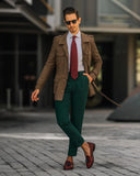 Aidase Autumn Men's Blazer Solid Color Tuxedos Slim Fit Single Breasted  Jacket For Wedding Groom Only Coat Custom Made Terno Masculino aidase-shop