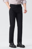 AIDASE  -  Summer New Fashion Men Solid Color Simple Basic Casual Trendy Daily Straight Silk Trousers American European Male Pants Clothes aidase-shop