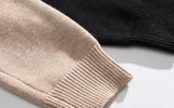 AIDASE  -  Color Block Knit Cardigan Men Loose Casual Asymmetric Button Sweater Daily Versatile Streetwear aidase-shop