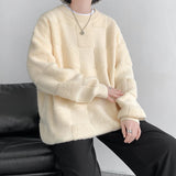 Aidase Fashion Mens Sweaters Woolen Streetwear Knitted Pullovers Size M-8XL aidase-shop
