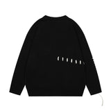 Aidase Japanese Fashion Knitted Cardigan Autumn Winter New Cargo Sweater for Men Oversized Drawstring Patchwork Women Sweaters aidase-shop