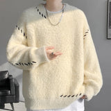 Aidase Brand Clothing Warm Autumn Winter Sweaters Men Casual Knitted Pullovers Male Round Neck Sweater Man Fashion Warm Knit Sweater