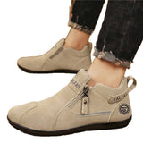 AIDASE  -  Men's Casual Slip-On Work Shoes Lightweight Spring Autumn Winter Seasonal Flat Bottom Sports Shoes Comfortable All-Match Bean... aidase-shop