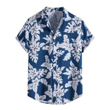 AIDASE  -  Men'S Summer Casual Printed Shirt Short Sleeve Shirt Five Comfort Classic Fit Men'S Long Sleeve Shirt aidase-shop