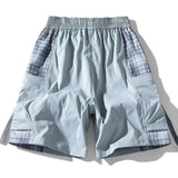 AIDASE  -  Summer Men's Fashion Casual Loose Fit Workwear Shorts Five-Pocket Straight Leg Sporty Style Polyester Fiber Non-Stretch aidase-shop