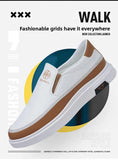 AIDASE  -  Spring Men's Large Size Bean Shoes Breathable Casual Loafers Fashionable Leather Shoes Trendy Men's Footwear Comfortable Ru aidase-shop