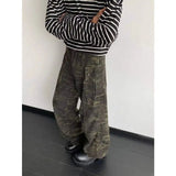 AIDASE  -  Camouflage Men Cargo Jeans Summer New Fashion Design Loose Straight-leg Trousers Casual All-match Loose Menswear 21E6757 aidase-shop