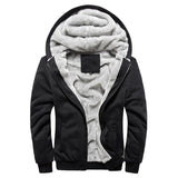 Aidase Men Hoodies Winter Thick Warm Fleece Zipper Men Hoodies Coat Sportwear Male Streetwear Hoodies Sweatshirts Men aidase-shop