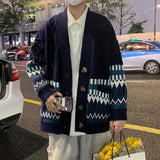 Aidase winter outfits men Male Autumn and Winter Long Sleeve Cardigan Knitted Fashion Brand Cardigan Men Casual Slim Fit Buttoned Men's Sweater H18