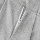 AIDASE  -  Men Wide Leg Pants Solid Color Button Joggers Loose Casual Straight Trousers Men Streetwear Korean Style Male Long Pants aidase-shop