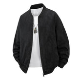 AIDASE  -  Fashion Print Bomber Jacket Men Spring Autumn Baseball Collar Casual Outwear Male Zipper Jackets Chic Couple Motorcycles Coat aidase-shop