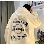 Oversized Men's Hoodies Foaming Printing Autumn Winter Jumpers Fashion Brand Hip Hop Male Hooded Sweatshirts aidase-shop