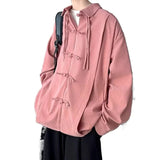 AIDASE  -  New Chinese Style Men's Long Sleeve Shirt with Button Design Spring Autumn High-End Feel Hanfu Dao Pao Traditional Chinese Fashi aidase-shop