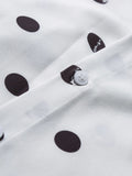 AIDASE  -  Spring and Autumn Polka Dot Print Long Sleeve Men's Shirt Casual Shirt aidase-shop