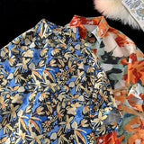 AIDASE  -  Fashion Hawaii Shirt Floral Pattern Trendy Summer Beach Shirts Leightweight Short Sleeve Casual Men Blouses Harajuku Couple Tops aidase-shop