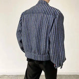 AIDASE  -  Autumn Winter New Men's Tide Elegant Short Jacket Thick Small Fragrant Stand Collar Woolen Korean Fashion Casual Top aidase-shop