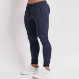AIDASE  -  European American Spring Summer Men's Casual Sports Leggings Trousers Fitness Running Zipper Pants aidase-shop
