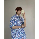 AIDASE  -  Men's Trendy Shirts Short-sleeved Design Sense aidase-shop