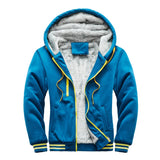 Aidase Men Hoodies Winter Thick Warm Fleece Zipper Men Hoodies Coat Sportwear Male Streetwear Hoodies Sweatshirts Men aidase-shop