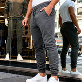 AIDASE  -  Men's Slim Fit Joggers Elastic Waist Drawstring Casual Athletic Pants with Pockets aidase-shop