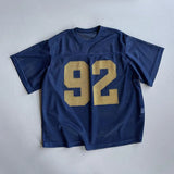 Aidase Mens T-Shirts Small Mesh Breathable Ball Shirt T-Shirts Summer Fashion Layering Streetwear Hollow Quick-Drying Tops Men'S Wear aidase-shop