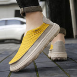 AIDASE  -  New Men's Casual Shoes Fashion Comfortable Men's Shoes High Quality Leather Men Driving Shoes Handmade Flat Shoes Size 46 aidase-shop