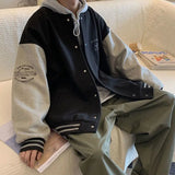 Aidase Baseball Jersey Men's New Oversized Loose Men's Casual Jacket Trendy Cotton Jacket aidase-shop