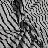 AIDASE  -  Striped One-Piece Sleepsuit Men's Slim-Fit Long-Sleeve Autumn-Winter New Homewear aidase-shop