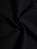 AIDASE  -  New Fashion Autumn Winter Men Black Solid Color Turn-down Collar Long Sleeve Single Breasted Casual Trendy Denim Jackets Coats aidase-shop