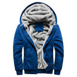 Aidase Men Hoodies Winter Thick Warm Fleece Zipper Men Hoodies Coat Sportwear Male Streetwear Hoodies Sweatshirts Men aidase-shop
