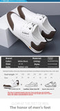 AIDASE  -  Men's Casual Leather Shoes Knot Business Leisure British Style round Toe Low Heel Anti-Slip Leather Lined Rubber Bottom aidase-shop