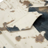 AIDASE  -  Men's Tie Dye Casual Trendy Simple Basic Loose Daily Wide Leg Trousers Male American Vintage New Fashion Clothes Cargo Pants aidase-shop