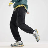 AIDASE  -  Outdoor Casual Pants Men's Spring Autumn Loose Couple Style Workwear Trousers Comfortable Breathable Men's Loose Fit aidase-shop