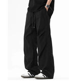 AIDASE  -  Loose Men's Casual Pants New Style Japanese Trendy Brand Spring Summer Straight Leg Workwear Wide Leg Versatile Trousers aidase-shop