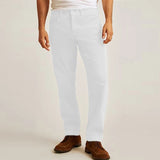 AIDASE  -  New Casual Solid Color Corduroy Mens Pants Autumn Fashion Loose Straight Trousers Men Spring Daily Leisure Pants aidase-shop