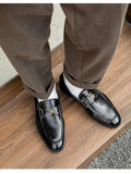 AIDASE  -  Men's Genuine Leather Loafers Handmade Casual Shoes High Quality Moccasins Slip on Walking Flats Versatile Male Business Shoes aidase-shop