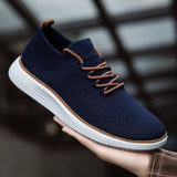 AIDASE  -  Large Size 39-49 Summer Men Casual Sports Shoes Men Lace-up Lightweight Comfortable Stylish Casual Shoes Outdoor Step Shoes aidase-shop