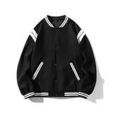 Aidase American Jacket Coat Men's Street Hip-Hop Retro Baseball Uniform Couple Casual All-Match Jackets Loose Tops Spring Autumn aidase-shop