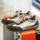 AIDASE  -  New Men Retro Color Matching German Training Shoes, Breathable Soft Bottom Lightweight Casual Sports Footwear aidase-shop