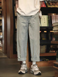 AIDASE  -  Summer Japanese Baggy Straight Pants Men Streetwear Fashion Jogger Harem Pantalones Hombre New Casual Y2K Preppy Trousers aidase-shop