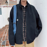 Aidase Men Jackets And Coats High Street Army Green Men Jackets Harajuku Casual Zipper Man Outerwear Coats Fashion Male Hip Hop Coats aidase-shop