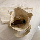 AIDASE  -  Summer Straw Woven Bag for Women Handbags Handmade Raffia Beach Boho Shoulder Bag Large Tote Bag Tassel Shopping Bag Bolsas aidase-shop