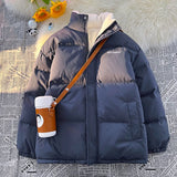 Aidase 2024 New Women Thicken Parka Stand Collar Cotton Padded Jackets Fashion Female Thicken Winter Coats aidase-shop